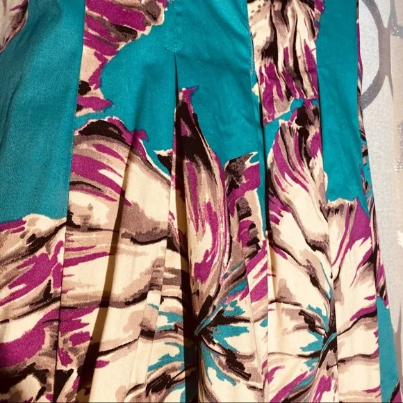 Nine West Beautiful Floral botanical dress Size 2 - Picture 2 of 8